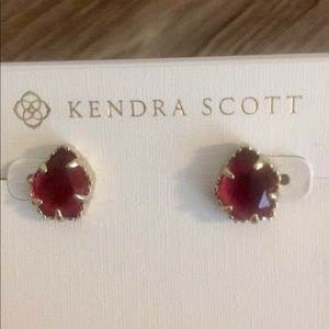 Kendra Scott Tessa Earrings in Berry